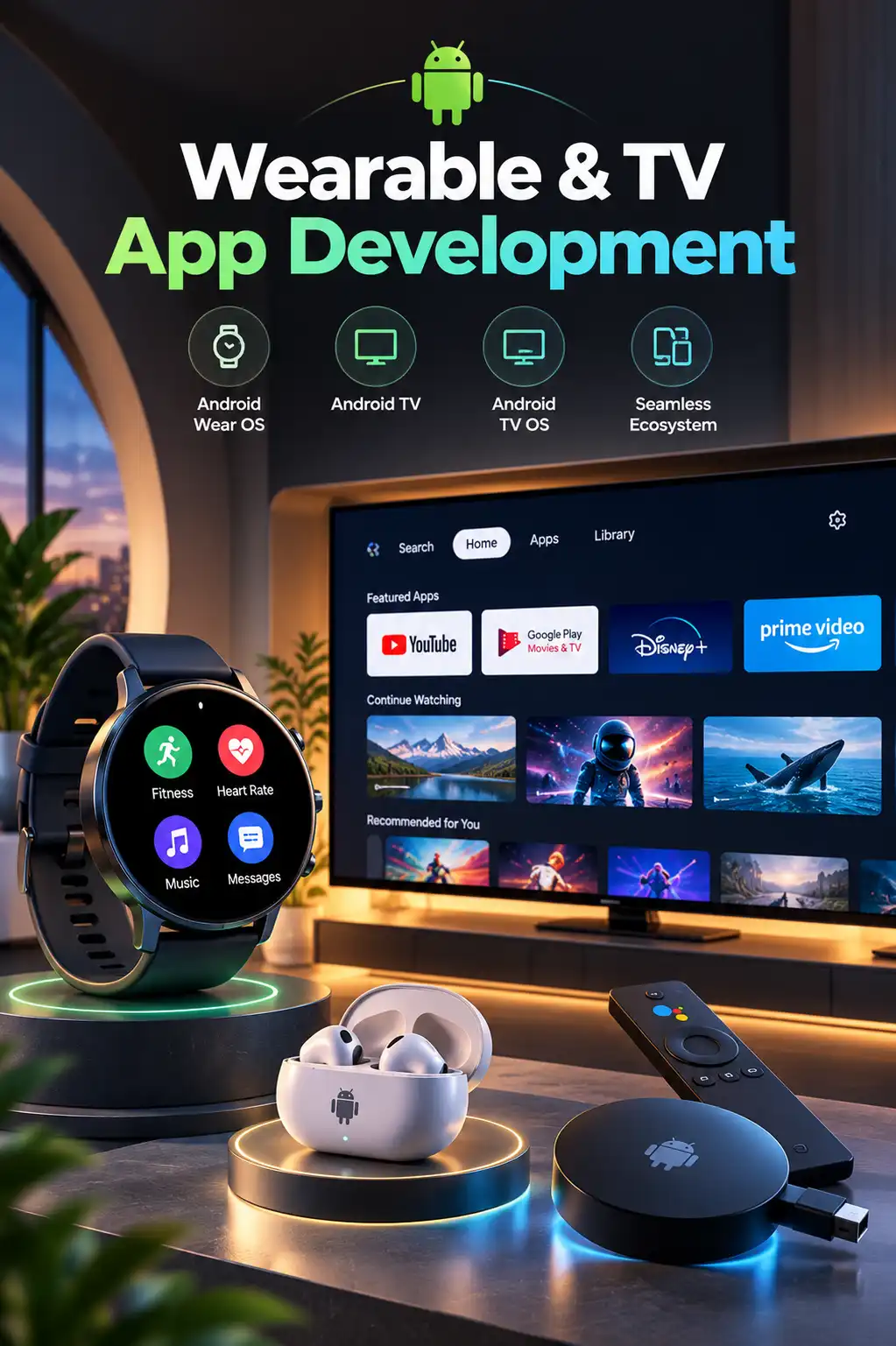 Wearable & TV App Development
