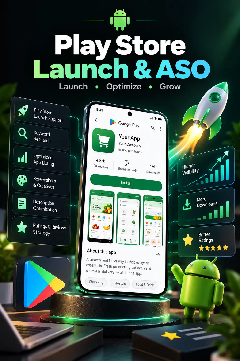 Play Store Launch & ASO